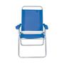 Imagem de Cadeira Alta Boreal Reclinável 4 Posições Alumínio Suporta 110 Kg - Mor