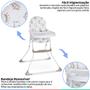 Imagem de Cadeira Alta De Bebe Para Alimentação Refeição Infantil De 6 Meses Até 23 Kg Nick Galzerano
