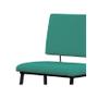 Imagem de Cadeira Antonella Azul Turquesa 77x45x45 cm Daf Mobiliário