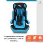 Imagem de Cadeira Automovel Carro Bebe Tx Assento Booster Elevação Infantil 2 Alturas Protetor Apoio de Cabeça 9 A 36kg Star Baby Azul