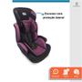 Imagem de Cadeira Automovel Carro Bebe Tx Assento Booster Elevação Infantil 2 Alturas Protetor Apoio de Cabeça 9 A 36kg Star Baby Roxo
