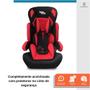 Imagem de Cadeira Automovel Carro Bebe Tx Assento Booster Elevação Infantil 2 Alturas Protetor Apoio de Cabeça 9 A 36kg Star Baby Vermelho