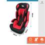 Imagem de Cadeira Automovel Carro Bebe Tx Assento Booster Elevação Infantil 2 Alturas Protetor Apoio de Cabeça 9 A 36kg Star Baby