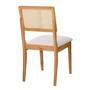 Imagem de Cadeira Bella Design Moderno Encosto de Rattan