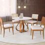 Imagem de Cadeira Bella Design Moderno Encosto de Rattan