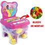 Imagem de Cadeira Blocos grande brinquedo infantil montar