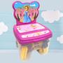Imagem de Cadeira Blocos Grande Brinquedo Infantil Montar - Princesas