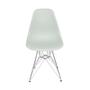 Imagem de Cadeira Boxbit Dkr Eames Base Cromada Verde Claro