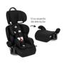 Imagem de Cadeira Cadeirinha Booster Infantil Para Carro Versati 09à 36kg Preta Tutti Baby