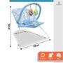 Imagem de Cadeira Cadeirinha de Bebê Descanso Musical Vibratória Infantil Mobile com Brinquedo Lion 11kg