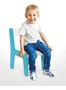 Imagem de Cadeira Cadeirinha Infantil Azul MDF Madeira Para Mesinha Junges