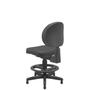 Imagem de Cadeira caixa executiva backplax new plus sem braço-preto