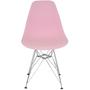 Imagem de Cadeira Charles Eames Eiffel Base Metal Cromado