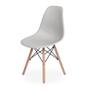 Imagem de Cadeira Charles Eames Eiffel Dkr Wood - Design Cinza