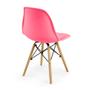 Imagem de Cadeira Charles Eames Eiffel Dkr Wood - Design - Rosa Pink