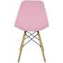 Imagem de Cadeira Charles Eames Eiffel Wood Design Rosa