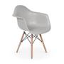 Imagem de Cadeira Charles Eames Wood Daw Com Braços  Design