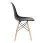 Imagem de Cadeira Charles Eames Wood Design Eiffel Colorida Preto