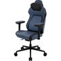 Imagem de Cadeira Core Smart Azul Ergonômica Para Escritório Modelo Gamer  Alto Conforto Apoio de Cabeça e Braço Ajuste 3D Com Encosto Reclinável