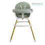 Imagem de Cadeira de Alimentação Bebê Premium Multmaxx Infantil Acolchoada Dobrável Ajustável 6-36 Meses Verde
