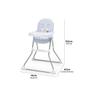 Imagem de Cadeira de Alimentação Galzerano Portátil para Bebê Alta Nick 5025 até 23kg Blue