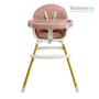 Imagem de Cadeira de Alimentação Premium Bebê Alcochoada Para Refeição Infantil Até 36 Meses Multmaxx Rosa