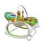 Imagem de Cadeira de Balanço P/ Bebê Safari Verde e Estojo de Manicure