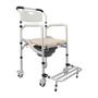 Imagem de Cadeira de Banho Desmontável em Alumínio para 110 kg Verona modelo 1410 - Praxis