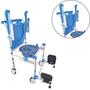 Imagem de Cadeira De Banho E Higienica Para Idosos Azul AtÉ 120kg Supermedy