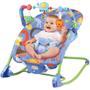Imagem de Cadeira de Bebê Descanso Infantil Repouseira Função Musical Vibratória Balanço e Deitado Amigos do Bosque