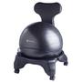 Imagem de Cadeira de Bola Gaiam 610-6002RTL - Bola de Estabilidade 52cm, Bomba e Guia de Exercícios