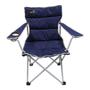 Imagem de Cadeira de Camping Azul Dobrável com Porta Copo e Apoio De Braço Boni Nautika Ntk