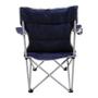 Imagem de Cadeira de Camping Azul Dobrável com Porta Copo e Apoio De Braço Boni Nautika Ntk
