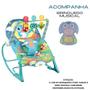 Imagem de Cadeira de Descanso Encantada Coruja Azul + Brinquedo Musical - Color Baby
