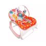 Imagem de Cadeira de Descanso Musical Vibratória e Balanço Safari Color Baby Rosa