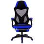 Imagem de Cadeira de Escritório com Rodinha Fortt Verona Azul - CEGF01-A