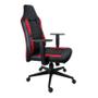 Imagem de Cadeira De Escritório Gamer Ergonômica Com Estofado Preto com Vermelho Ultra