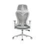 Imagem de Cadeira de Escritório Presidente Bio Ergonômica com Suporte Lombar e Cabeça, Ajustável Sistema Relax Suporta 150kg para Escritório Home Office