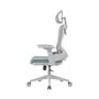 Imagem de Cadeira de Escritório Presidente Bio Ergonômica com Suporte Lombar e Cabeça, Ajustável Sistema Relax Suporta 150kg para Escritório Home Office