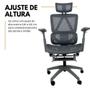 Cadeira De Escritório Presidente Executiva Oficial Titan Cinza - Oficial Webshop Imagem de Cadeira De Escritório Presidente Executiva Oficial Titan Cinza