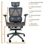 Cadeira De Escritório Presidente Executiva Oficial Titan Cinza - Oficial Webshop Imagem de Cadeira De Escritório Presidente Executiva Oficial Titan Cinza