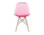 Imagem de Cadeira de jantar Eames Chair em Acrílico na cor Rosa