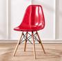 Imagem de Cadeira de jantar Eames Chair em Acrílico na cor Vermelha