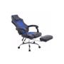 Imagem de Cadeira de Jogos Zensei ZS 012 - Design Ergonômico. Preto e Azul