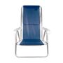 Imagem de Cadeira de Paia Azul Escuro Mor 8 Posições 100 kg