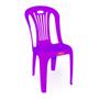 Imagem de Cadeira de Plástico Lara Ibap Sem Braço Bistrô Para Jardim, Eventos e Buffet Capacidade Até 120KG