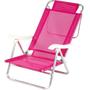 Imagem de Cadeira de Praia de Alumínio Mor Sol de Verão, Rosa