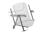 Imagem de Cadeira de praia reclinável sun beach alumínio branco
