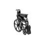 Imagem de Cadeira de rodas com elevação de panturrilha ref. 1016 assento e encosto nylon- jaguaribe
