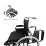 Imagem de Cadeira de Rodas em Aço Dobrável D400 com Apoio de Cabeça Dellamed - T48